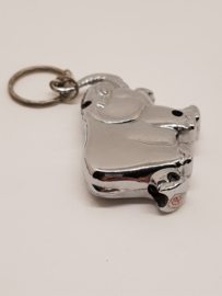 Elephant lighter key ring