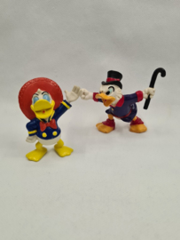 Disney Donald en Dagobert Duck rubber