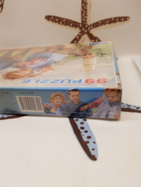 Puzzle Ot und Sien - Spielen mit der Katze