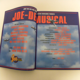 Joe de musical programmaboekje en tasje