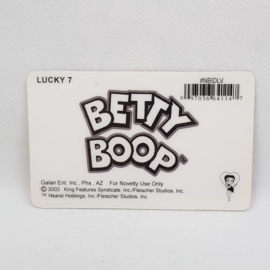 Betty Boop Jackpot Winner Card