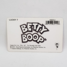 Betty Boop Jackpot Gewinnerkarte