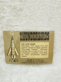 The Thunderbirds #27 The Nite-Hawk Tradecard