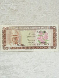 Sierra Leone fünfzig Cent 1984