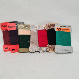 Maas wool 7 pieces various brands 1960s