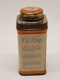 Baby Powder Johnsons vintage blikje
