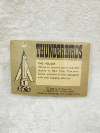 Die Thunderbirds Nr.45 Die Helijet Tradecard