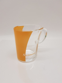 Senseo vintages koffieglas oranje