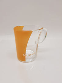 Senseo vintages coffee glass orange