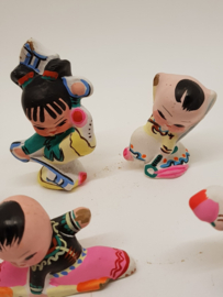 6 strange Japanese figurines