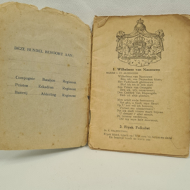 Liederbuch für die niederländische Armee 1915