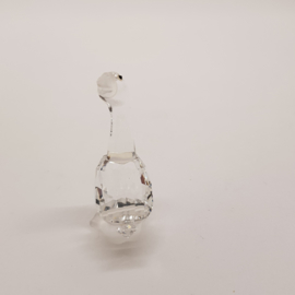 Swarovski Silver Crystal Gansje Dick mini met doosje