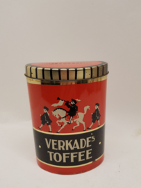 Verkade Toffee oud blikje