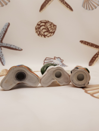 Salt and Pepper Golfing people with golf bags