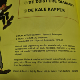 Suske en Wiske stripboek met o.a. het sprekende testament