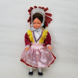 Doll's Trachten klederdracht popje Eifel jaren 60