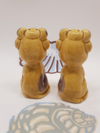 Kühe aus den 70ern als Salz- und Pfefferstreuer