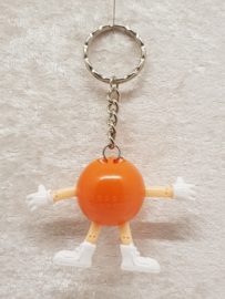 M&M Schlüsselanhänger Orange
