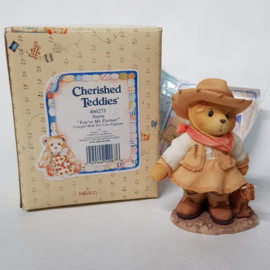 Cowgirl  Sierra 466271 Cherished Teddies nieuw