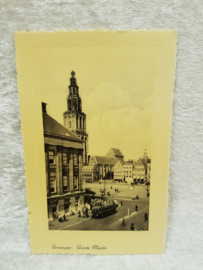 Groninger Groote Markt ging 1947 spazieren