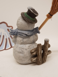 Schneemann von Goebel aus Biskuitporzellan