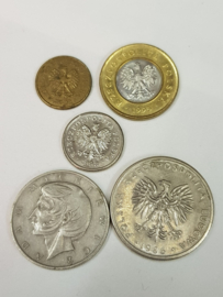 Polen 5 Münzen