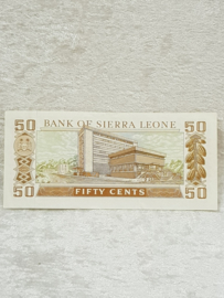 Sierra Leone fünfzig Cent 1984