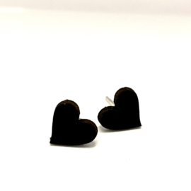 Mini Love - zwart leder