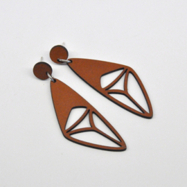 Romina - cognac/cognac leder