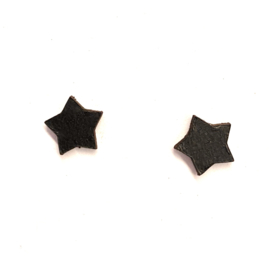 Mini Star - zwart leder