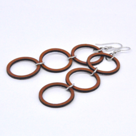 Rosa - cognac leder