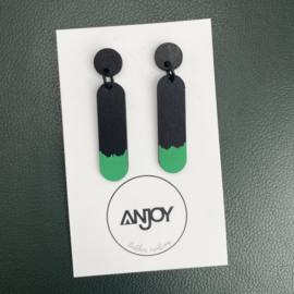 Anna - zwart & groen