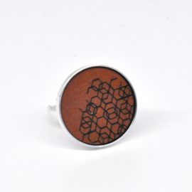 Ring - cognac1