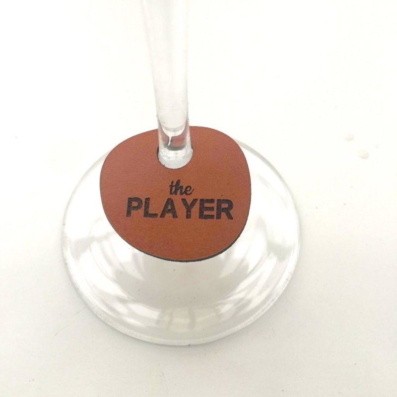 glass marker "the player"