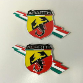 Set Abarth emblemen