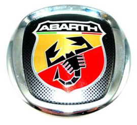 Abarth embleem Grande Punto (origineel Fiat) Achterzijde