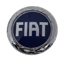 Embleem achterzijde Fiat diverse modellen blauw