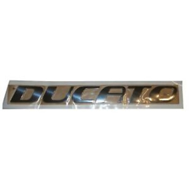 Embleem achterzijde Fiat Ducato