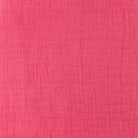 Snoozy fabrics Bamboe Hydrofiel Cerise