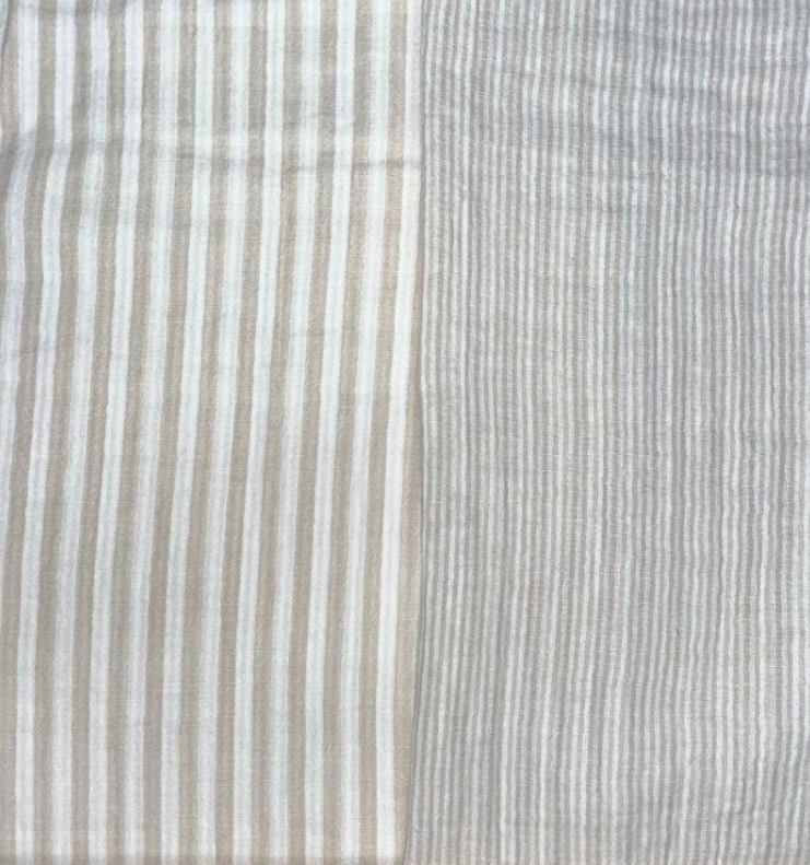Hydrofiel tweelaags Stripes