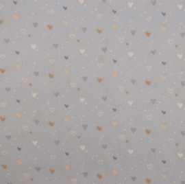 Poplin Hearts dots