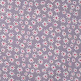 Qjutie tricot rib print Daisy