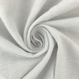 Sandwashed Crepe Uni 100% Cotton - licht grijs