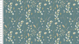 Tricot digital toff Leaves