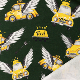 Snoozy fabrics French terry Taxi