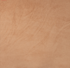 Bamboe fleece stof Dusty salmon
