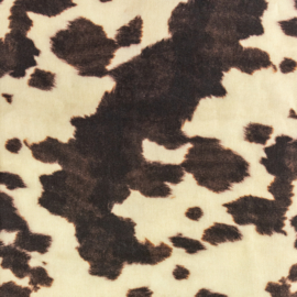 Heavy Jeans Koeienprint - Beige  BT