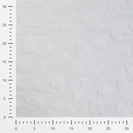 Katoen Jacquard Hearts