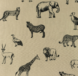 Snoozy fabrics Poplin Wildlife