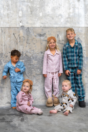 Flanel bedrukt harten nude